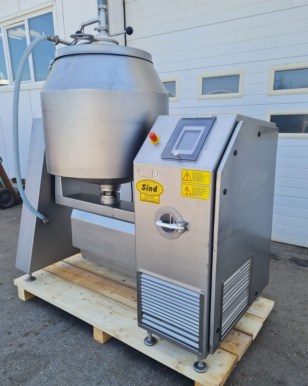 Gunther GPA 300K Tumbler with cooling system | Meat machine SIND - Mala ...