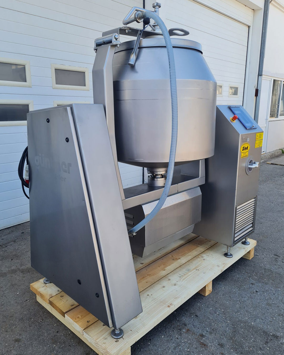 Gunther GPA 300K Tumbler with cooling system | Meat machine SIND - Mala ...