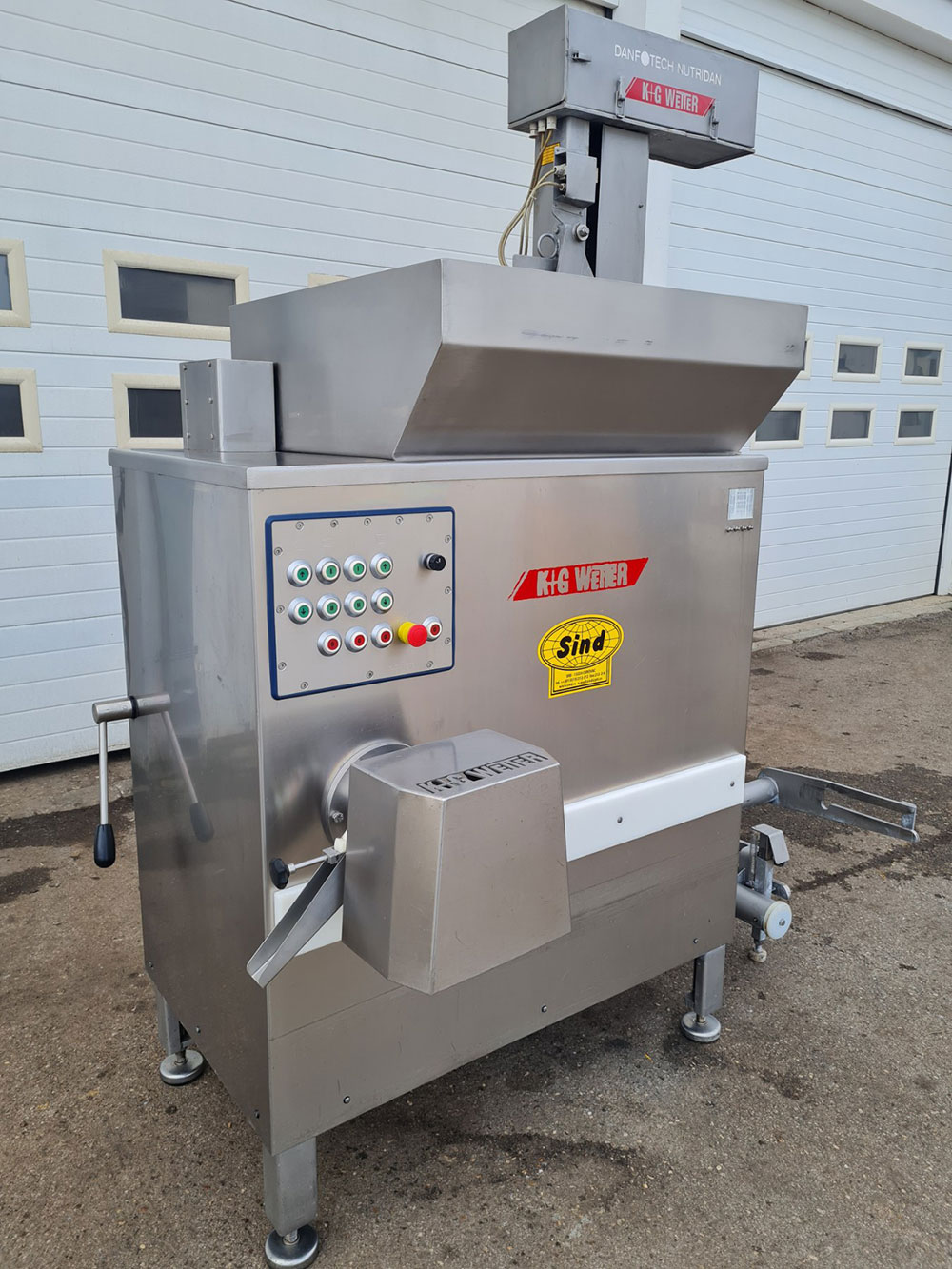 Grinder with mixer 130mm Kramer Grebe Wetter