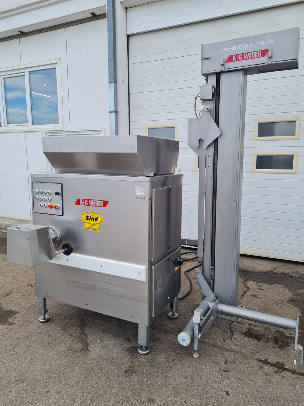 Grinder with mixer 130mm Kramer Grebe Wetter
