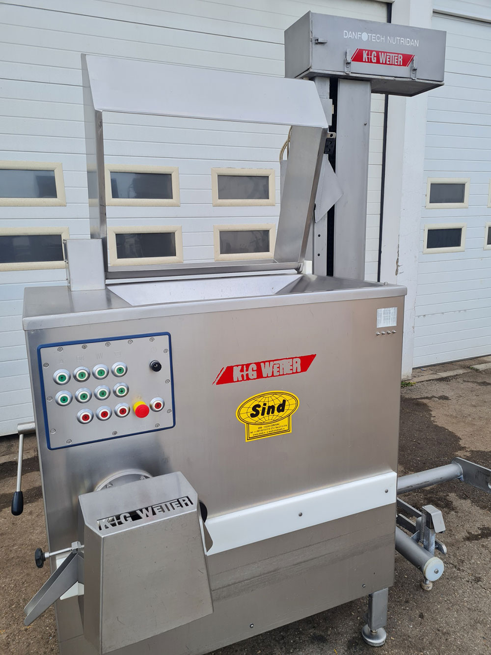 Grinder with mixer 130mm Kramer Grebe Wetter