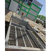 Dehairing machine with scalding tank for pig 2